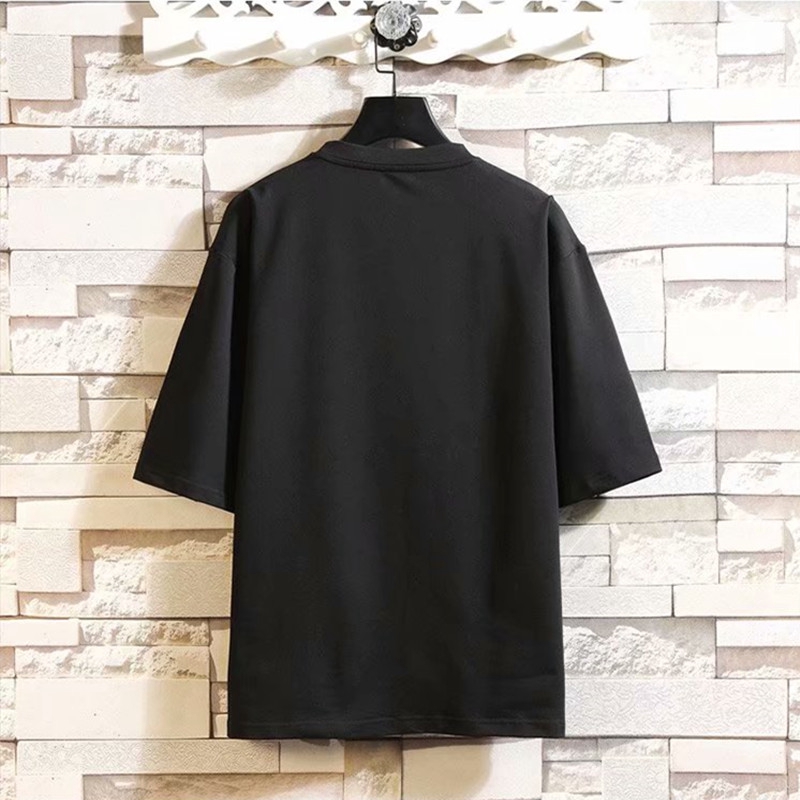 Men's Dynamic Style Short Sleeve T-shirt And Loose Pants Set | BigBuy360 - bigbuy360.vn