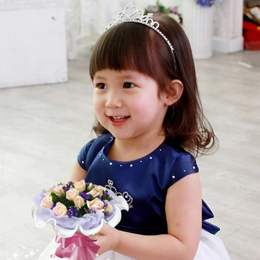 ME Cài Tóc Vương Miện Đính Pha Lê Cho Bé Gái