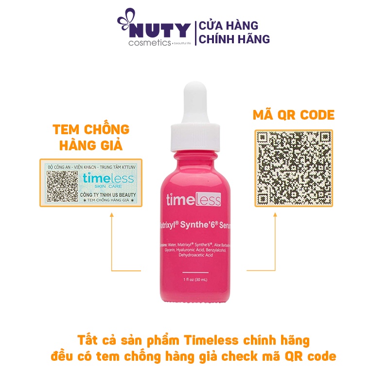 Tinh Chất Chống Lão Hóa Timeless Matrixyl Synthe’6 (30ml)