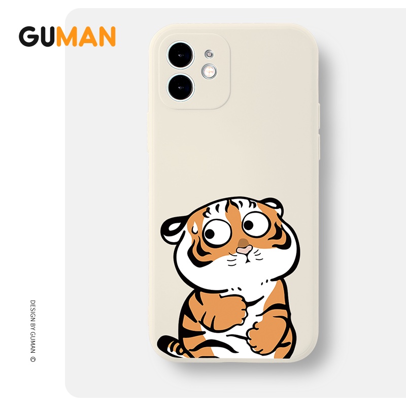 Ốp lưng GUMAN chống sốc cặp đôi dễ thương đẹp cho iPhone 13 12 11 Pro Max SE 2020 X XR XS 8 7 ip 6S 6 Plus kute XYB177
