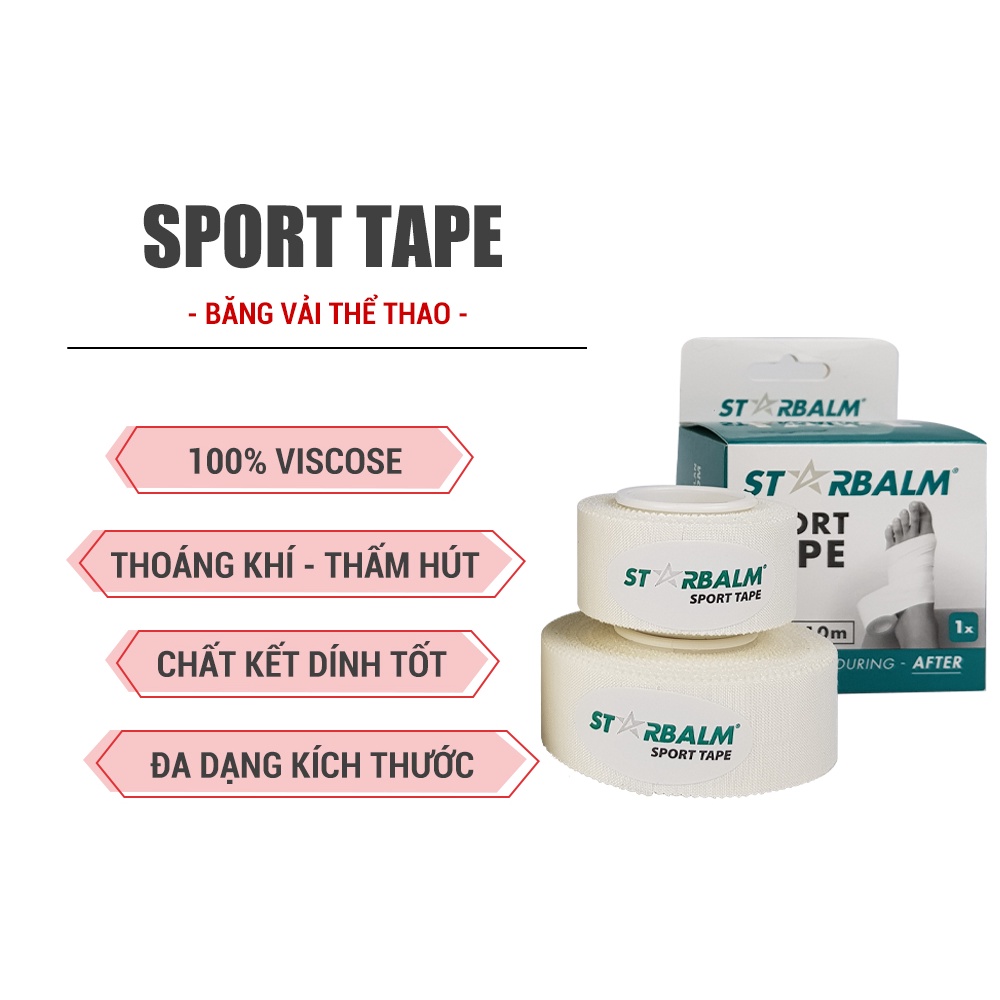 Băng Vải Thể Thao Starbalm Sport Tape
