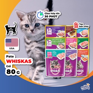 Whiskas Junior | Pate Whiskas Junior Cho Mèo Con | Gói 80g