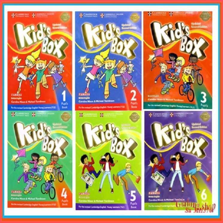 [GIÁ SỐC] Kid’s Box second edition (PB + AB) – tặng File nghe