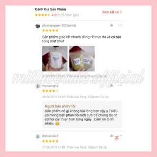𝐁𝐎̣̂𝐓 𝐓𝐑𝐀́𝐈 𝐁𝐎̛ - Bột Trái Bơ Nguyên Chất dưỡng ẩm sáng da Mitty Beaute - Trọng lượng 50G