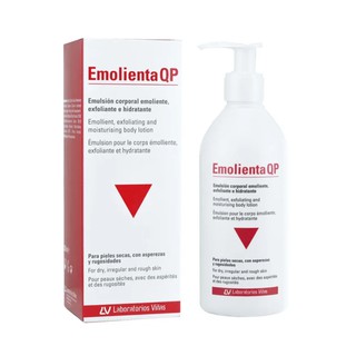 Body lotion Emolienta QP - Sữa dưỡng thể cho da bị dày sừng nang lông, viêm lỗ chân lông