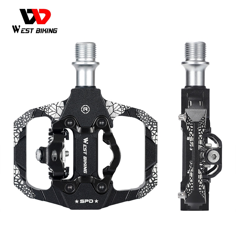 Bàn đạp WEST BIKING hợp kim nhôm siêu nhẹ 14mm chuyên dùng cho xe đạp