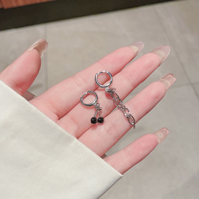 Khuyên tai hình trái Cherry phong cách Hàn Quốc
