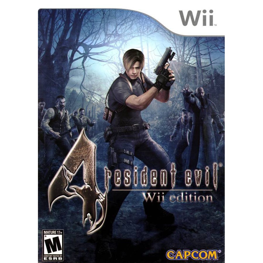 Máy Chơi Game Nintendo Wii Resident Evil 4 Wii Phiên Bản Chất Lượng Cao