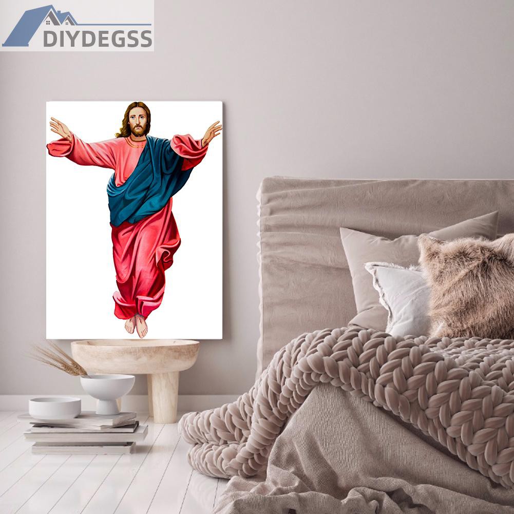 Bộ Tranh Đính Đá 5d Tự Làm Hình Chúa Jesus 12.2 Great Jesus