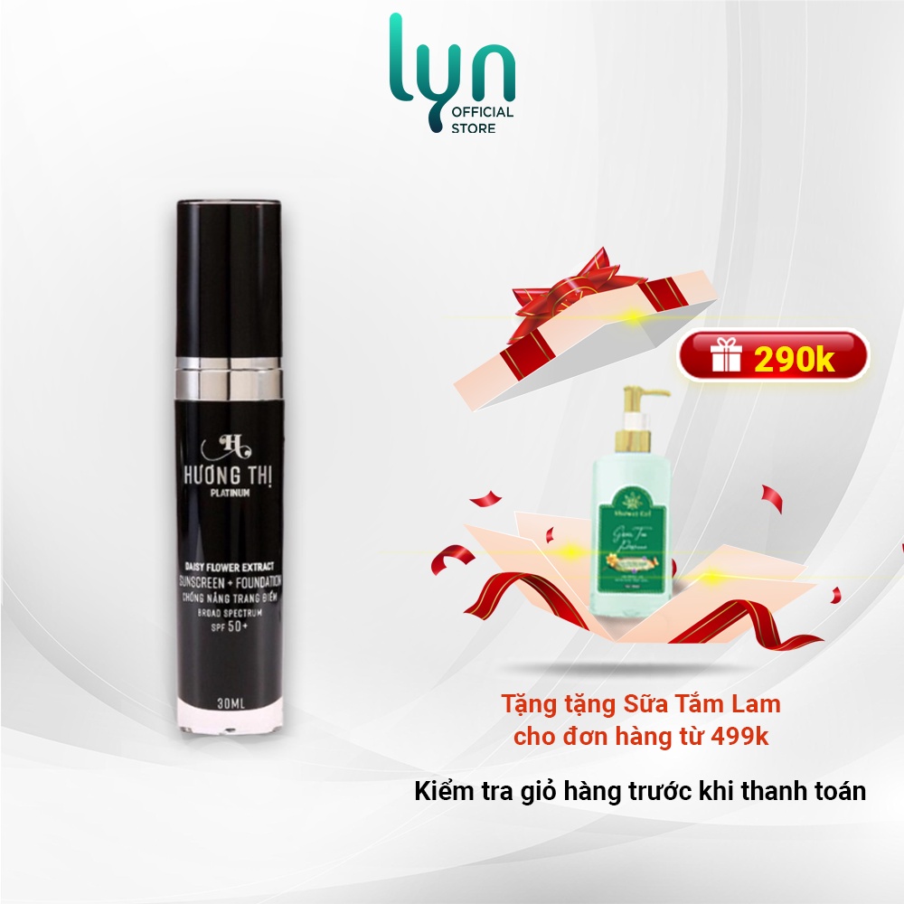 Kem chống nắng và lót trang điểm Hương Thị Sunscreen Foundation SPF50 30ml