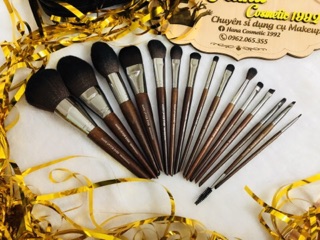 (San)set  cọ makeupforever 15 cây （kèm túi cọ）