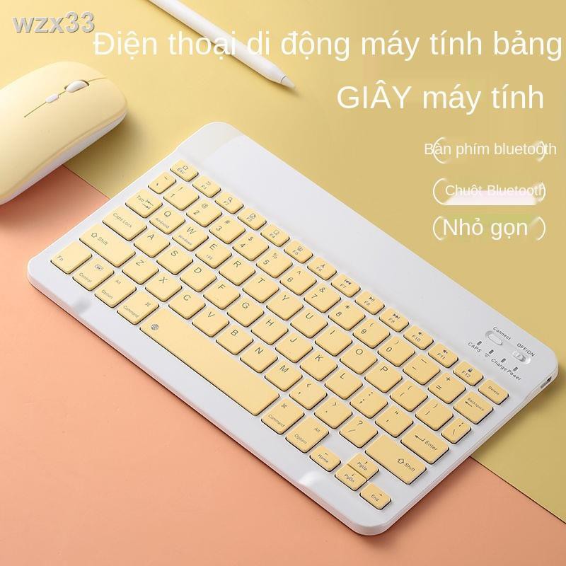 Không dây bàn phím bluetooth Apple ipad điện thoại di động Android ios Huawei tablet pro máy tính mỏng bộ chuột ngo