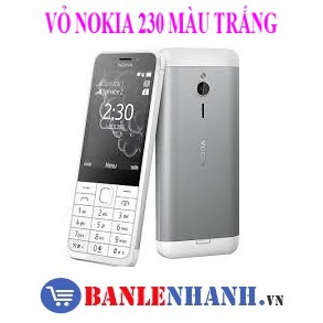 VỎ NOKIA 230 MÀU TRẮNG