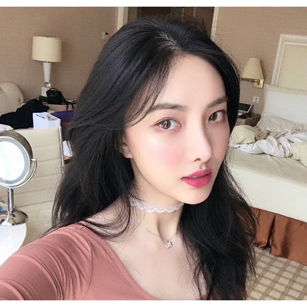 Vòng cổ ren trắng trang sức hàn quốc nữ