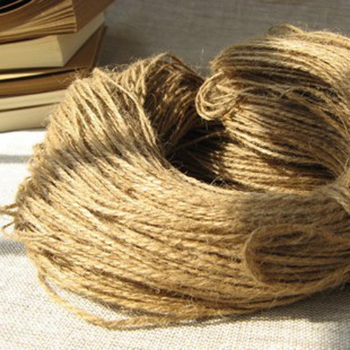 Wood Clips Decorative Braided Rope Jute Rope 3m