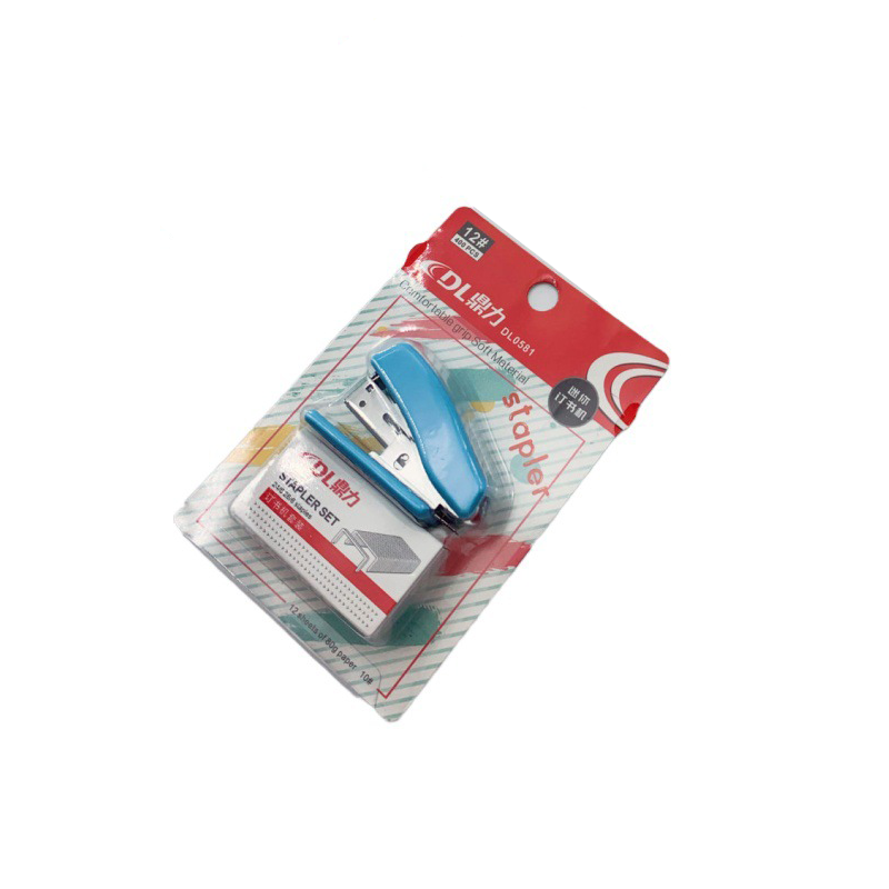 Stationery / Office Supplies, Staples, Blue, white, green, For books, documents, bills, paper binding, mini stapler sets 【lyfs】