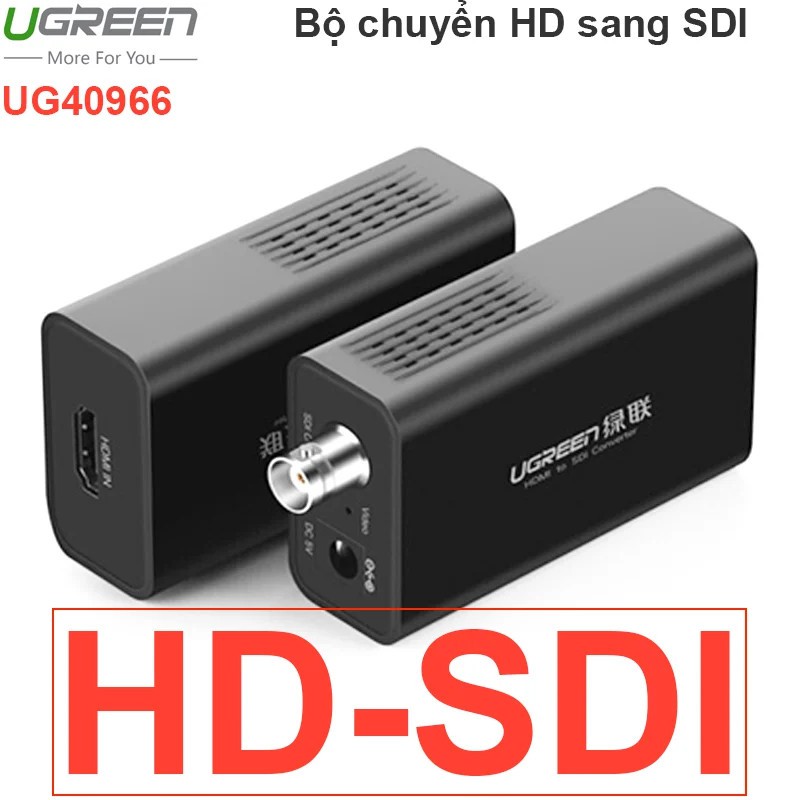 Bộ chuyển đổi HDMI sang SDI audio &amp; video UGREEN CM132 40966