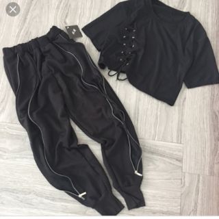 Set crt sườn quần bom lưới hot hit
