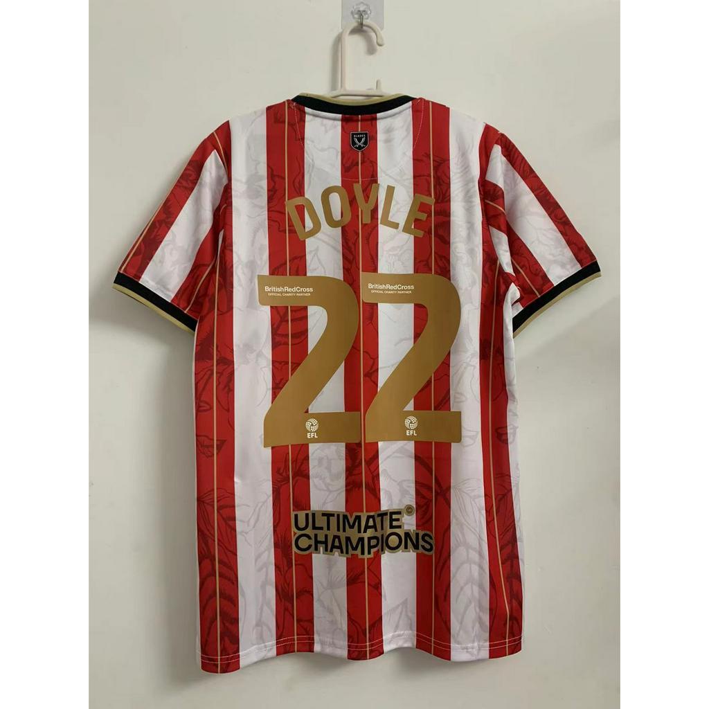 Áo Bóng Đá Sheffield Returns to the Premier League Phiên Bản Giới Hạn 23 / 24  Size S-4XL * Chất Lượng Cao Cho Nam