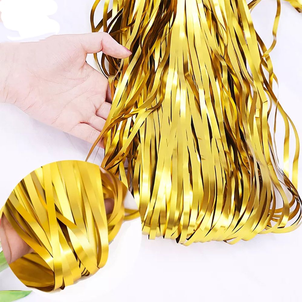 Rèm Tua Rua Ánh Kim Lấp Lánh Nhiều Màu Kích Thước 1x2m Dùng Trang Trí Tiệc Cưới