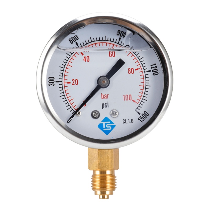 Đồng Hồ Đo Áp Suất Khí Gas Bằng Thép Không Gỉ