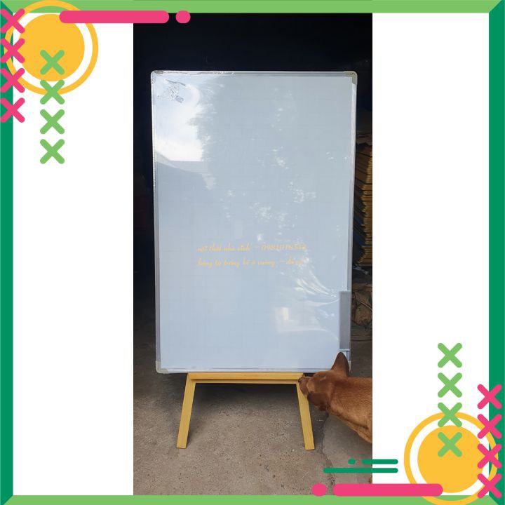 ( giá xưởng) bảng từ trắng kẻ ô vuông ⚡ 80*120 cm ⚡tặng kèm 1 bút lông nhật