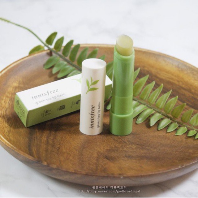 Son Dưỡng Môi Trà Xanh Innisfree Green Tea Lip Balm