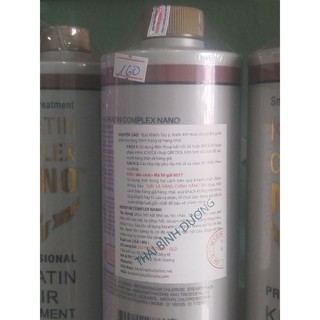 hấp ủ phục hồi tóc keratin Nano Complex. 1000ml