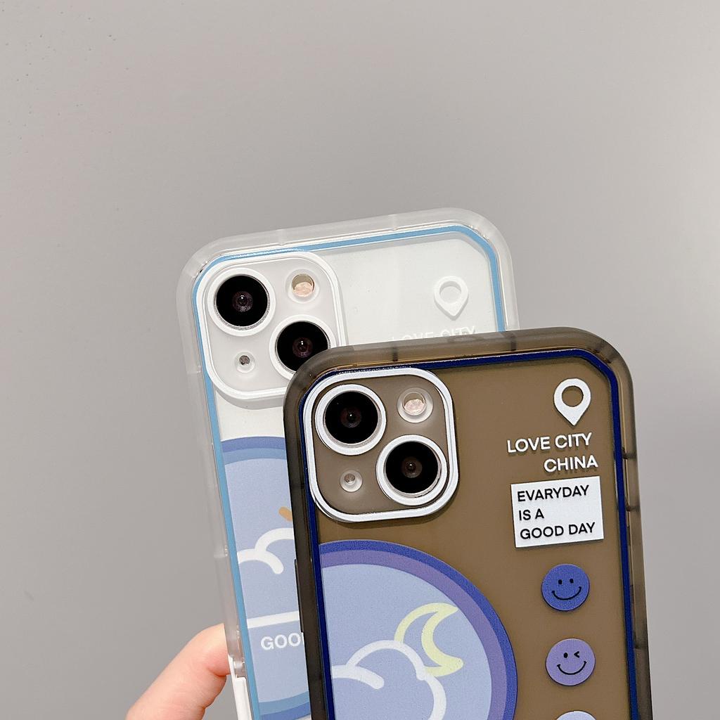 Ốp Điện Thoại in Hình Dự Báo Thời Tiết Cho IPhone 13Promax 12 11 7plus X XR Xsmax