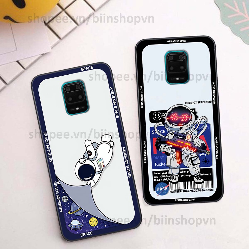 Ốp Xiaomi Redmi Note 9 / Note9s / Note 9 Pro phi hành gia vũ trụ space.x siêu đẹp, thời trang