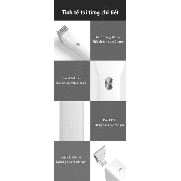 Tông đơ điện XM Enchen Boost tăng đơ cắt tóc