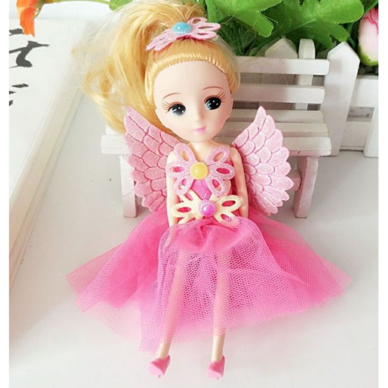 Búp bê Thiên thần 18cm đồ chơi cho bé gái - Búp bê trang trí bánh kem sinh nhật