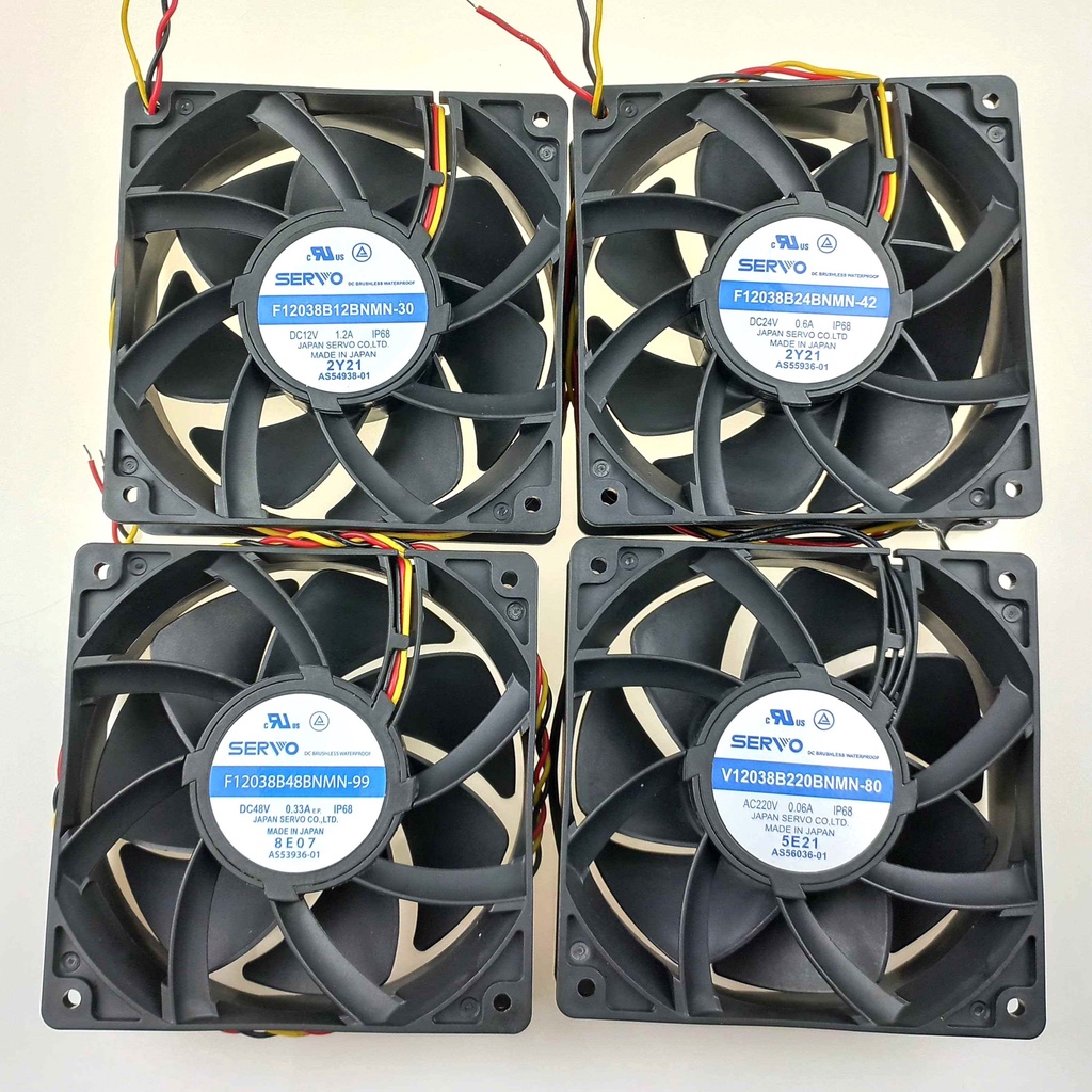 Quạt Chống Nước 220V 120x120x38 | Quạt Chống Ẩm 220V | Quạt Hơi Nước 220V | Quạt Phun Sương 220V | Quạt Tản Nhiệt 220V