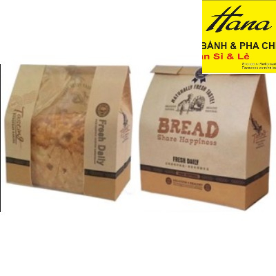 TÚI BÁNH MÌ HOA CÚC NGANG ÔNG ĐẦU BẾP 100 CHIẾC