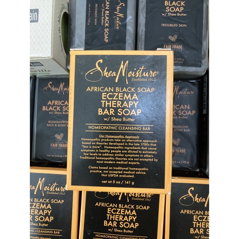 [Tặng túi đựng] Xà bông cục Shea Moisture Eczema Soap 141g