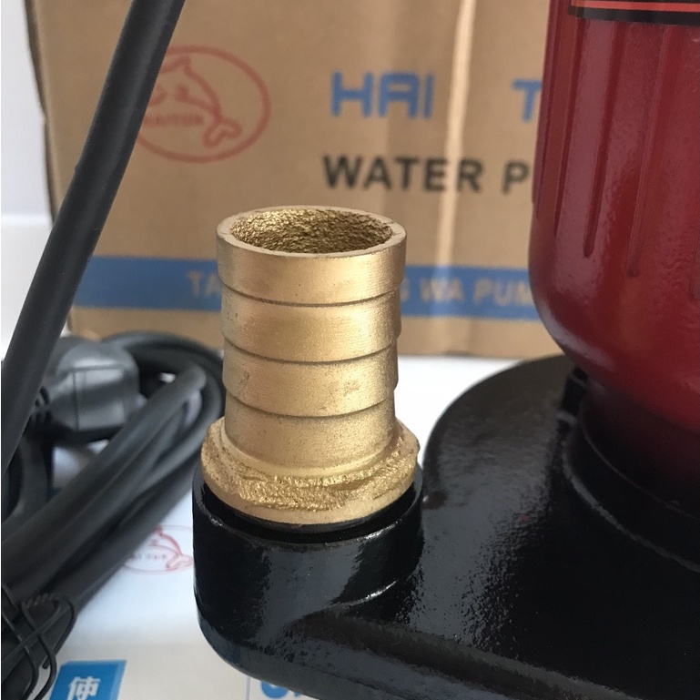 Máy bơm chìm| Bơm tõm 370W HAITUN - Dây đồng 100% đầu ra F27| Máy bơm hồ cá, ao cá ( Bảo hành 6 tháng)