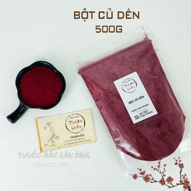 Bột Củ Dền 500g (Bột Tạo Màu Hồng,Đỏ Nguyên Chất)