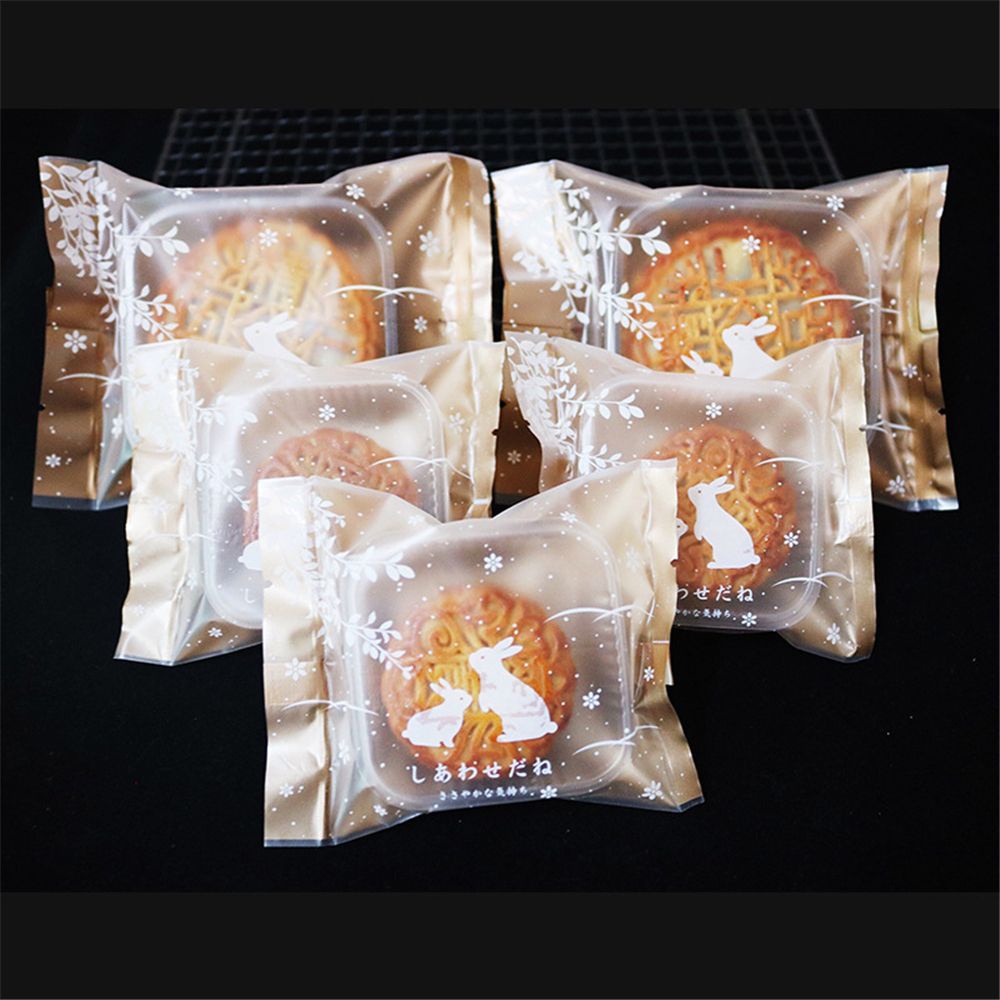Set 100 Túi Đựng Bánh Kẹo Phong Cách Trung Hoa