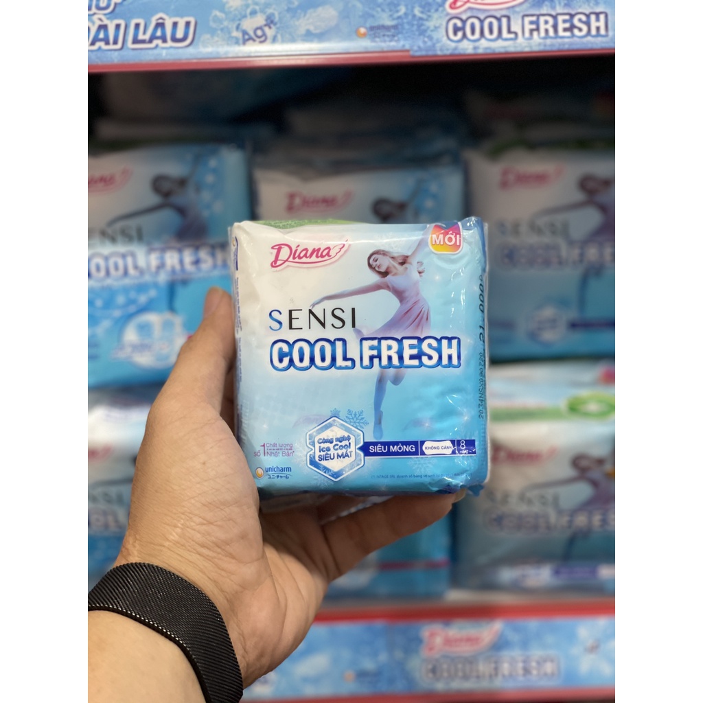 Combo 3 Gói Diana SENSI cool Fresh