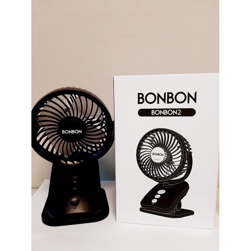 Quạt kẹp Bonbon xoay 360 nội địa Hàn Quốc