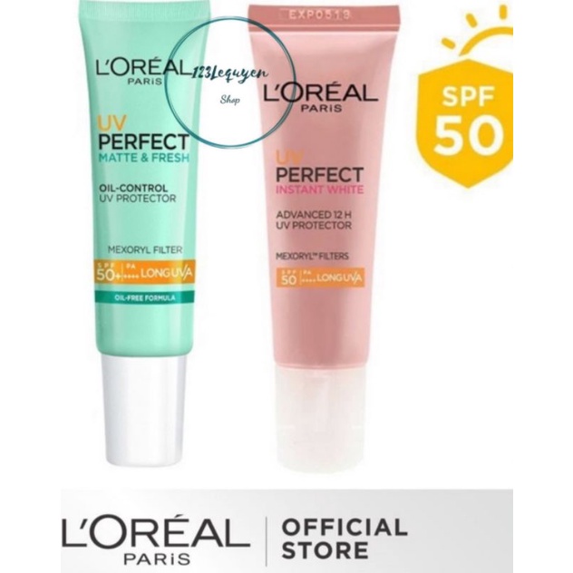 Kem chống nắng L'Oreal Paris UV Perfect 15ml