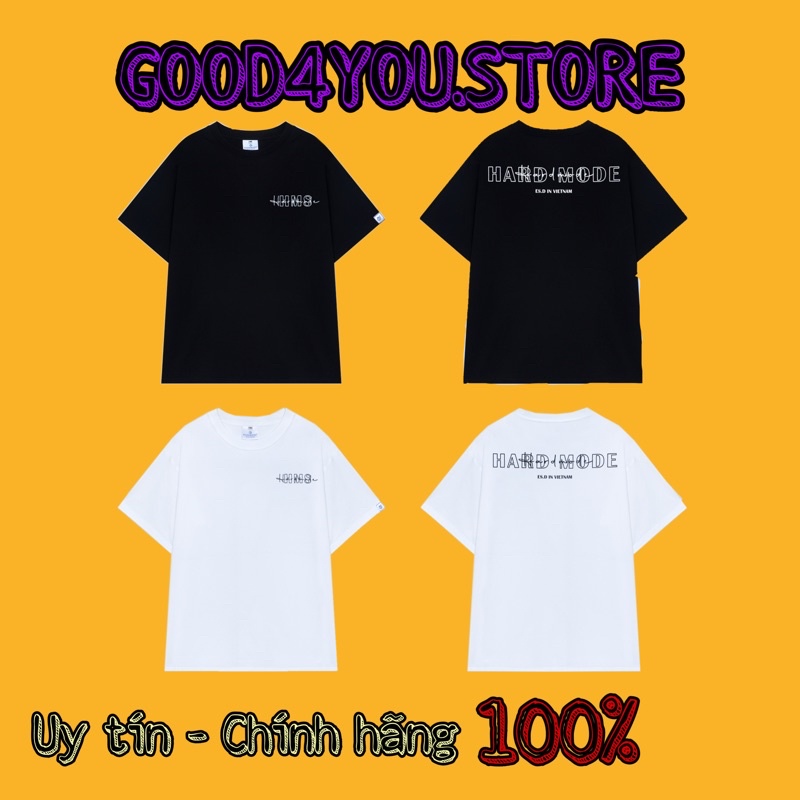 [ ÁO HARDMODE CHÍNH HÃNG ] BASIC 08 / Áo Thun Form Rộng Nam Nữ