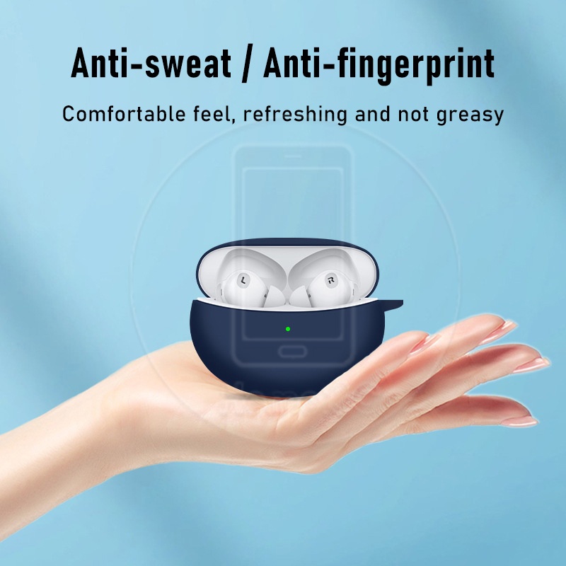 Vỏ Bảo Vệ Hộp Sạc Tai Nghe OPPO Enco Air 2 Pro Bằng Silicon Mềm