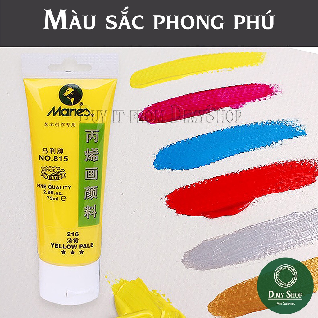 Màu Acrylic MARIE's Tuýp 75ml