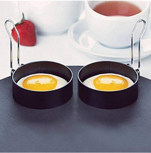 (Hàng Mới Về) 1 Khuôn Chiên Trứng Chống Dính Bằng Thép Không Gỉ