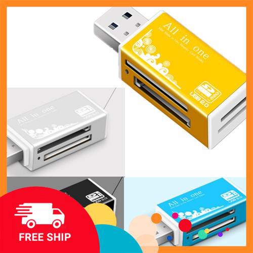 💥XẢ HÀNG💥 Đầu Đọc Thẻ All In One 4 Trong 1 Tiện Lợi | BigBuy360 - bigbuy360.vn