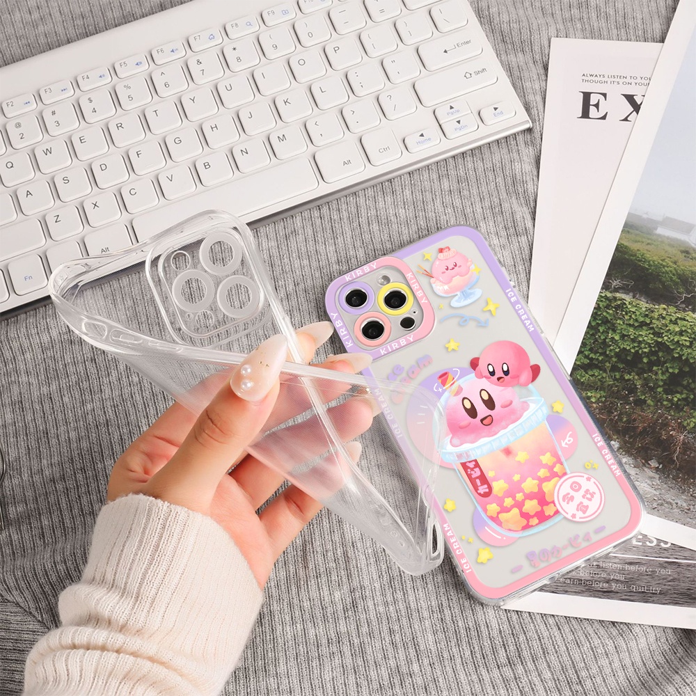 Ốp Điện Thoại Tpu Mềm Chống Sốc In Hình Trò Chơi Kirby Cho iPhone 11 12 13 pro max XS X XR XSMax 7 8 6 6s plus SE 2020