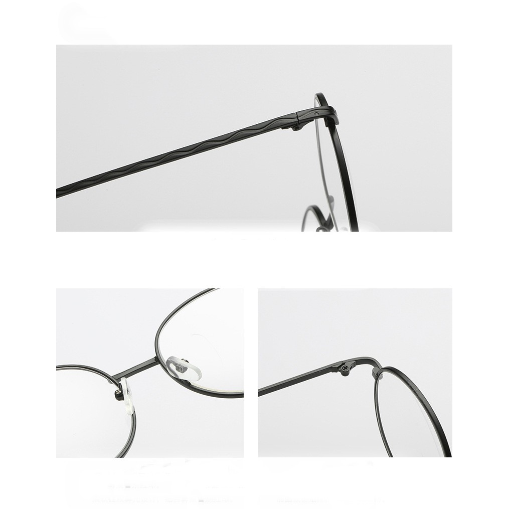 Gọng Kính Kim Loại Tròn Form Basic B837 | BigBuy360 - bigbuy360.vn