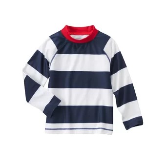 Áo bơi chống nắng Gymboree Striped Rash Guard size 12 tuổi