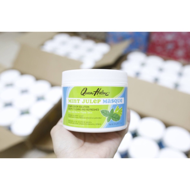[DẠNG HŨ 340gr] Mặt Nạ Bạc Hà Queen Helene Mint Julep Masque